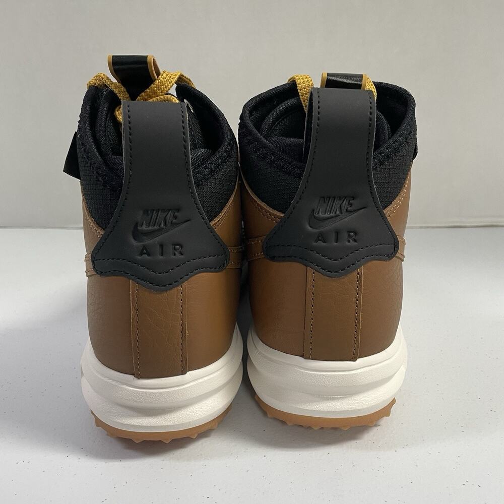 Nike Lunar Force 1 Duckboot Ale Brown Black 805899 202 Size 6.5 Men Size 8 Women - Picture 2 of 7